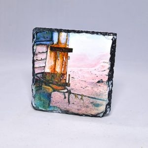 At Ease Slate Coaster