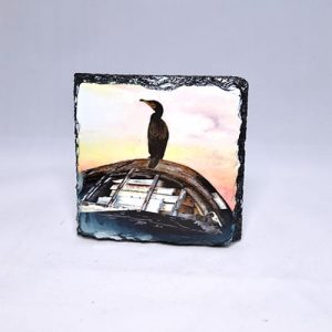 Cormorant Slate Coaster