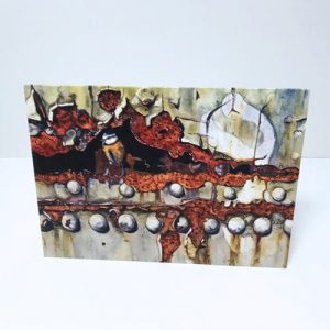 Corrosion 2 Greetings Card