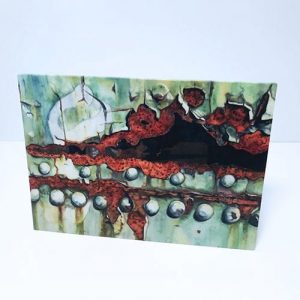 Corrosion Greetings Card