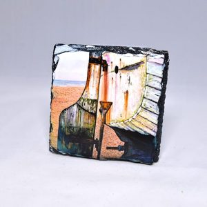 Done Fishing Slate Coaster