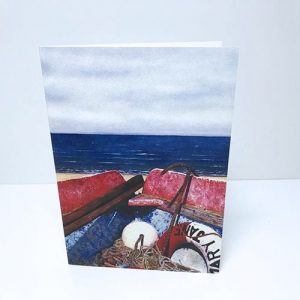 Mary Jane Portrait Greetings Card