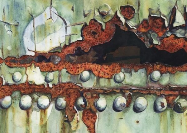 Corrosion (watercolour) Print